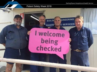 Patient Safety Week 2018
 