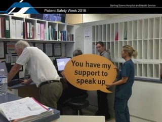 Patient Safety Week 2018
 