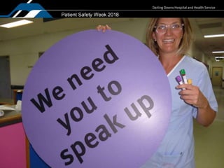 Patient Safety Week 2018
 