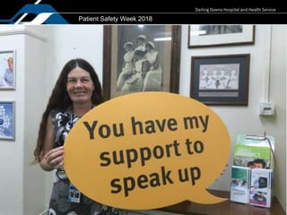 Patient Safety Week 2018
 