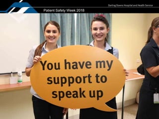 Patient Safety Week 2018
 