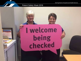 Patient Safety Week 2018
 