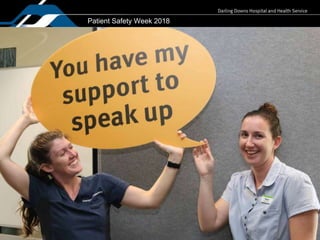 Patient Safety Week 2018
 