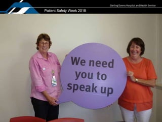 Patient Safety Week 2018
 