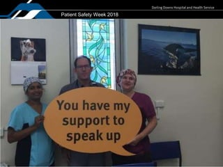 Patient Safety Week 2018
 