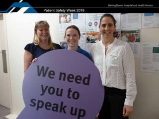Patient Safety Week 2018
 