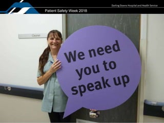 Patient Safety Week 2018
 