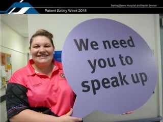 Patient Safety Week 2018
 
