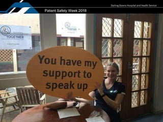 Patient Safety Week 2018
 