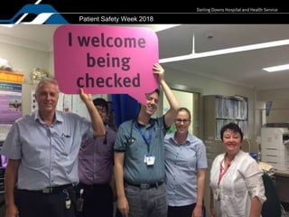 Patient Safety Week 2018
 