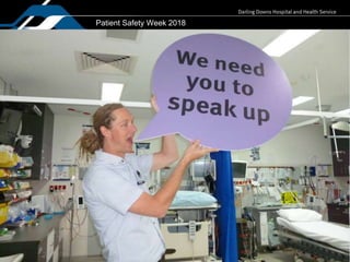 Patient Safety Week 2018
 