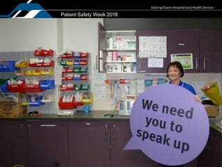Patient Safety Week 2018
 