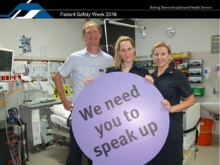 Patient Safety Week 2018
 