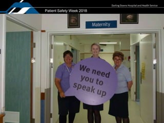 Patient Safety Week 2018
 