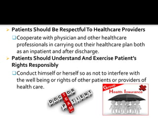 Patients rights and responsibities | PPT