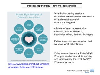 Picker Principles Patient support workshop presentation | PDF