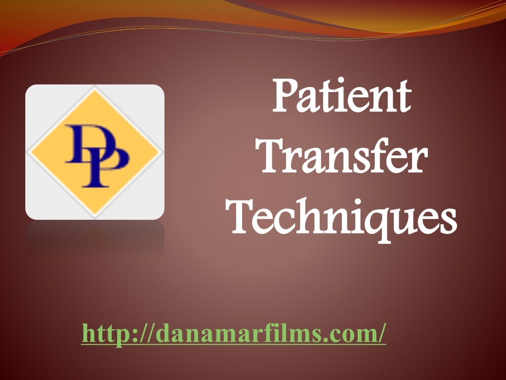 Patient Transfer Techniques