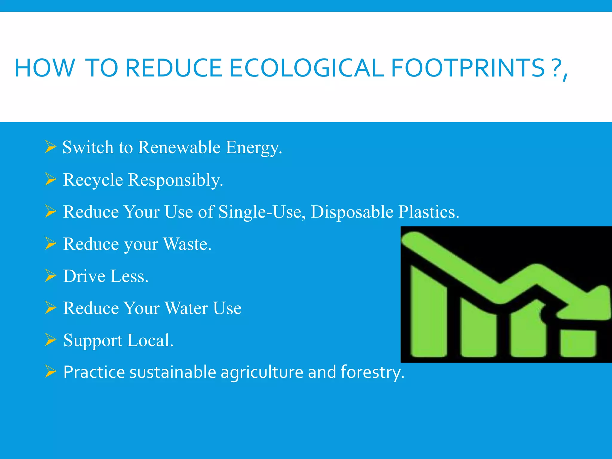 Ecological footprint, | PPTX