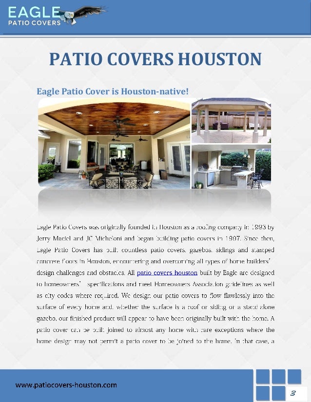 Patio Covers Houston