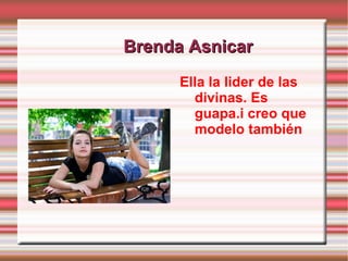 Brenda Asnicar ,[object Object]