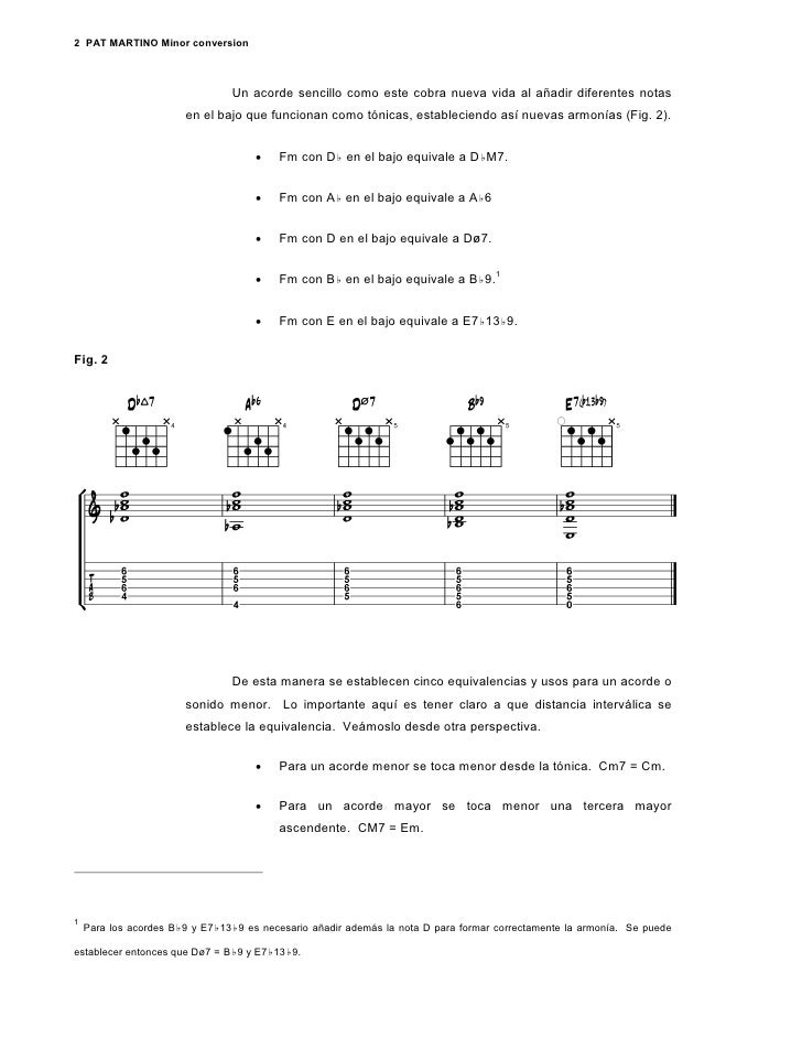 Pat Martino Minor Conversion