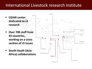 Livestock sector development in Bihar: ILRI’s interests and plans 