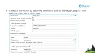 Oauth 2.0 Introduction and Flows with MuleSoft | PPTX