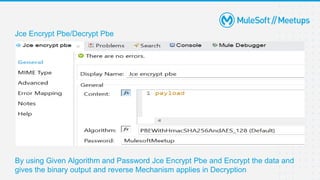 CryptoGraphy Module in Mulesoft | PPTX