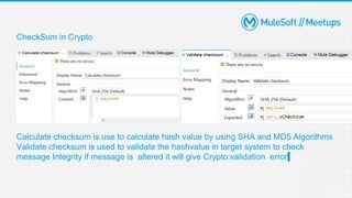 CryptoGraphy Module in Mulesoft | PPTX