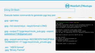 CryptoGraphy Module in Mulesoft | PPTX