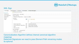 CryptoGraphy Module in Mulesoft | PPTX