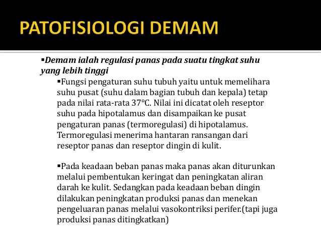 Patofisiologi nyeri, demam, serta obat analgetik