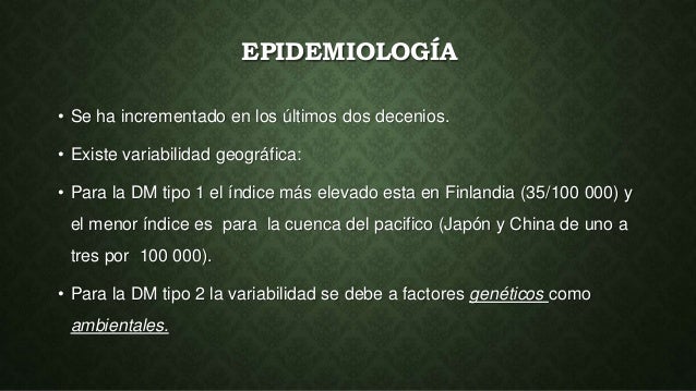 Patogenia de la DM Patogenia de la DM