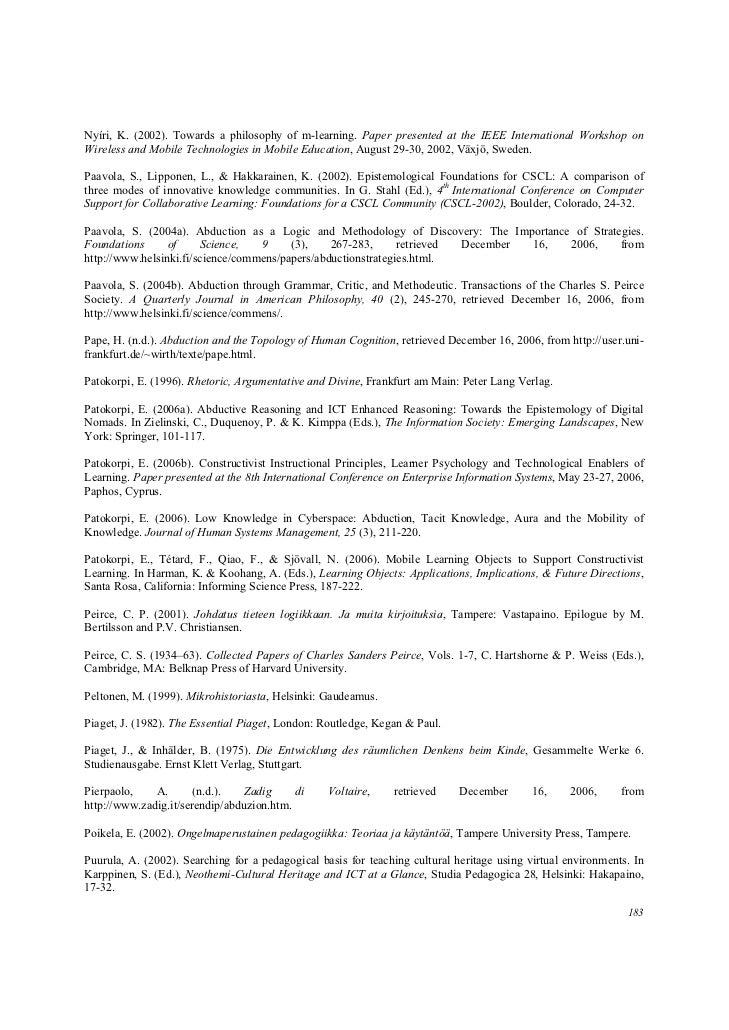 abduction and hypothesis withdrawal in science essay Abstract: this paper introduces an epistemological model of scientific reasoning which can be described in terms of abduction, deduction and induction. abduction and hypothesis withdrawal in science essay Abstract: this paper introduces an epistemological model of scientific reasoning which can be described in terms of abduction, deduction and induction.