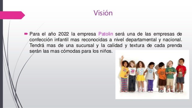 Empresa de confección de ropa Infantil