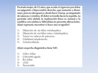 Patología de vía biliar