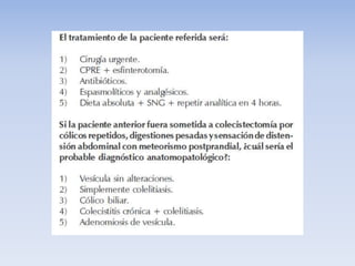 Patología de vía biliar