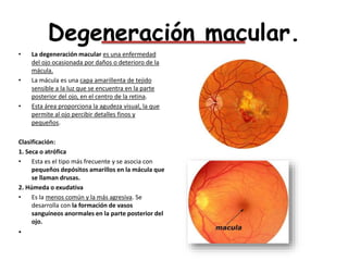 Patologías oculares dr vasquez