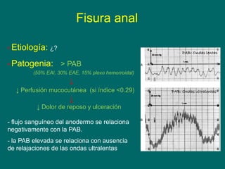 Patologia anal urgencias | PDF