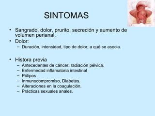 Patologia anorectales