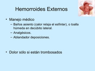 Patologia anorectales