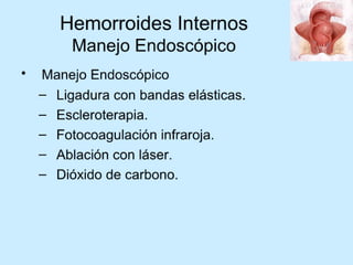 Patologia anorectales