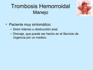 Patologia anorectales