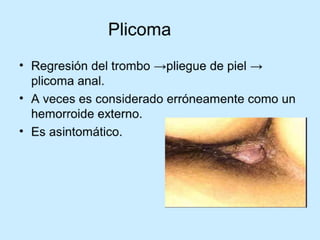 Patologia anorectales