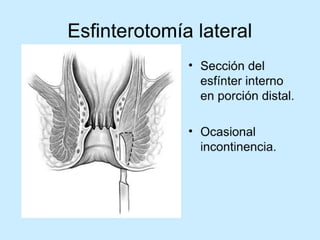 Patologia anorectales