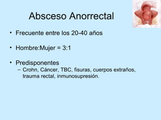 Patologia anorectales