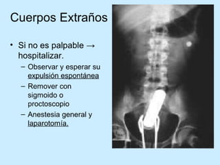 Patologia anorectales