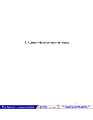 Patologia das construções Eng. José Eduardo Granato
33
4. Agressividade do meio ambiente
 