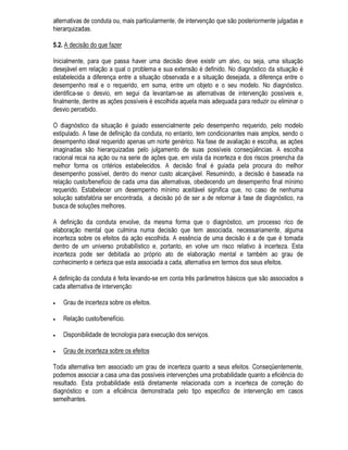 5HSHWHVH R PHVPR
SURFHVVR HP WRGRV RV DQGDUHV DWp TXH VH FKHJXH DR SLVR LQIHULRU RQFOXLGD D LQVSHomR GR LQWHULRU
GR HGLItFLR R WpFQLFR FRPHoD R H[DPH GR VHX H[WHULRU WRPDQGR FDGD HOHYDomR FRP D UHVSHFWLYD
iJXD GR WHOKDGR QRPHVPR VHQWLGR GH FDPLQKDPHQWR GR H[DPH LQWHUQR 
e SRVVtYHO TXH PHVPR WHQGR VLGR H[DPLQDGR WRGR R HGLItFLR RV VXEVtGLRV FROHWDGRV QmR VH
PRVWUHP VXILFLHQWHV 1HVWHV FDVRV SRGH VHU QHFHVViULR R H[DPH GDV FLUFXQYL]LQKDQoDV 3RGH VHU
SURGXWLYD SRU H[HPSOR D DQDOLVH GH FDVDV YL]LQKDV VHPHOKDQWHV SDUD YHULILFDU D H[LVWrQFLD GRV
PHVPRV SUREOHPDV SRVVLYHOPHQWH HP GLIHUHQWHV HVWiJLRV GH HYROXomR $OpP GLVVR SRGHP VHU
QHFHVViULRV GDGRV VREUH D WRSRJUDILD GD iUHD VXD YHJHWDomR R SRVLFLRQDPHQWR GR OHQoRO IUHiWLFR
DV FDUDFWHUtVWLFDV GR VROR D H[LVWrQFLD GH DWHUURV H DVVLP SRU GLDQWH
• DUDFWHUL]DomR GRV 0DWHULDLV H GD 3DWRORJLD
7HUPLQDGD D IDVH TXH SRGH VHU GHQRPLQDGD GH GHOLPLWDomR H SODQHMDPHQWR GD YLVWRULD SDVVDVH DR
OHYDQWDPHQWR GH VXEVtGLRV SURSULDPHQWH GLWR $ WpFQLFD SDVVtYHO GH VHU XWLOL]DGD p IXQomR GRV
LQVWUXPHQWRV GLVSRQtYHLV
2V LQVWUXPHQWRV HVVHQFLDLV HP WRGRV RV FDVRV VmR RV FLQFR VHQWLGRV KXPDQRV 3RU PDLRU TXH VHMD
D KDELOLGDGH QD XWLOL]DomR GH HTXLSDPHQWRV RV VHQWLGRV KXPDQRV DSUHVHQWDP SDUD R WpFQLFR D
UHDOLGDGH VHP LQWHUPHGLDomR $OpP GD YLVmR H GD DXGLomR TXH REYLDPHQWH QHFHVViULDV PXLWDV
YH]HV R WDWR R ROIDWR H PHVPR R SDODGDU VmR LPSUHVFLQGtYHLV
2V HTXLSDPHQWRV VHUYHP GH FRPSOHPHQWR D YHUVDWLELOLGDGH KXPDQD TXDQWLILFDQGR DV LPSUHVV}HV
8P HTXLSDPHQWR TXDQGR EHP XWLOL]DGR p XPD HVSpFLH GH SURORQJDPHQWR GD FDSDFLGDGH GR
WpFQLFR GH DSUHHQGHU D UHDOLGDGH 2V VHQWLGRV KXPDQRV H RV HTXLSDPHQWRV WrP RV VHXV
UHVSHFWLYRV FDPSRV GH DWXDomR H OLPLWDo}HV  VHQGR UHFRPHQGiYHO D KDUPRQL]DomR GH VHX XVR
 