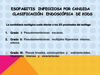 Patologias del esofago | PPTX